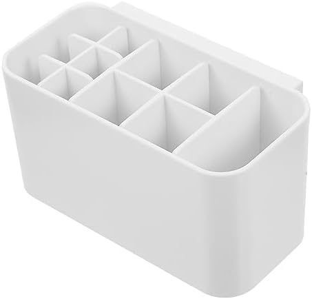 Happyyami White Toothbrush Holder Storage Box