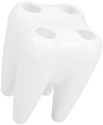 Ciieeo Tooth-Shaped Toothbrush Holder for Bathroom