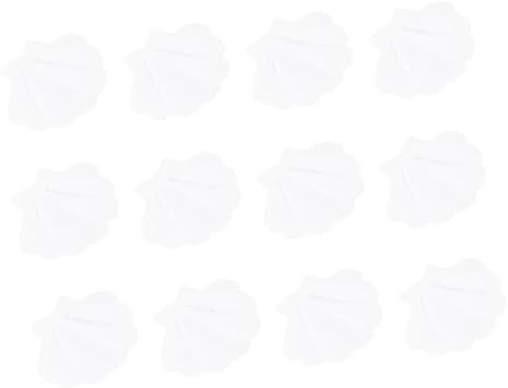 12PCS White Sea Shell Non-Slip Bathroom Decals