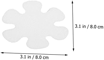GLEAVI 6Pcs Flower Design Non-Slip Bathroom Decals