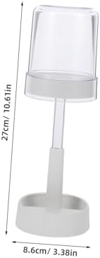 UTHCLO Toothbrush Holder with Cups Slot and Protective Lid 1