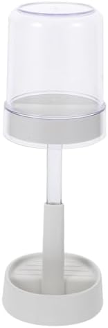 LIFKOME Modern Lamp Toothbrush Holder with Suction Cup