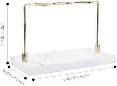 LIFKOME Marble Pattern Toothbrush Holder