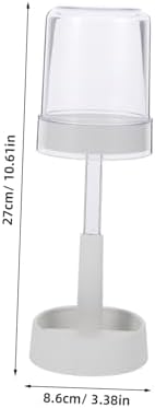 BESTYASH Toothbrush Holder with Cover and Drain Tray