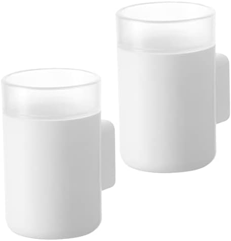 Ciieeo 3Pcs Wall-Mounted Toothbrush Holder for Family