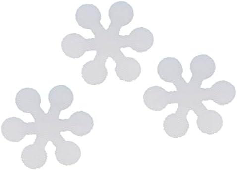 Happyyami 20Pcs Snowflake Non Slip Stickers for Bathtub Kitchen Stairs