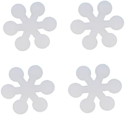 STOBAZA 20 Pack Snowflake Non-Slip Bathtub Decals
