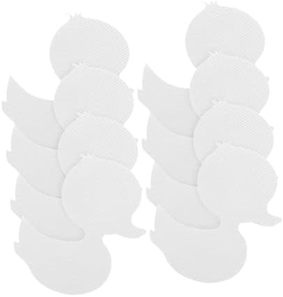 LIFKICH Cute Duck Bathtub Stickers 30pcs