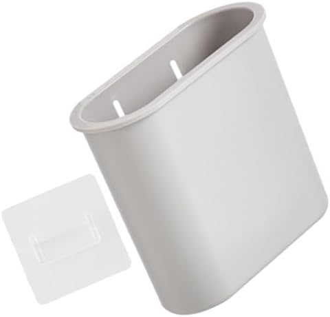 LIFKOME Wall Mounted Toothbrush Holder with Suction Cup Drainage Design