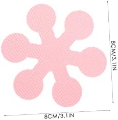 PRETYZOOM Snowflake Non-Slip Bathroom Stickers