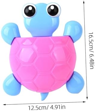 Yardenfun 2Pcs Cute Turtle Suction Cup Toothbrush Holder