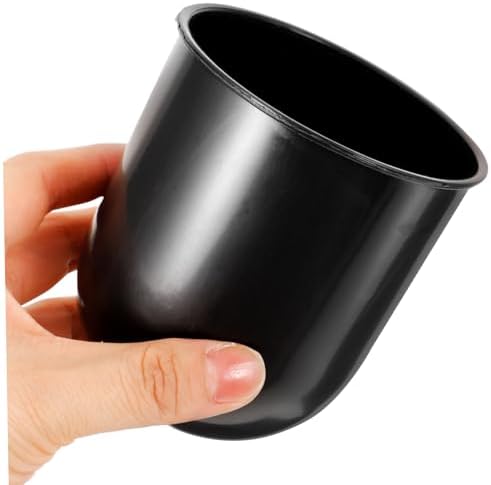 Amosfun 3Pcs Plastic Brush Holder Bathroom Cleaning Cup