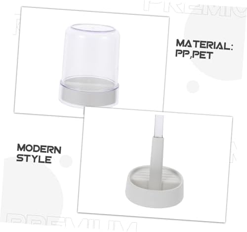 ABOOFAN Electric Toothbrush Holder with Suction Cups and Cover 1