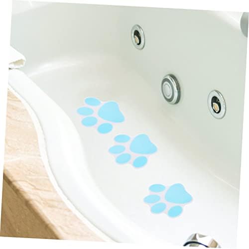 Ciieeo 10pcs Anti-Slip Paw Stickers for Bathtub Shower 1