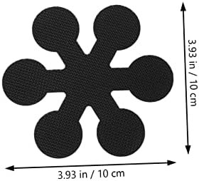Alipis Non-Slip Bath Tub Stickers 20pcs Snowflake Design
