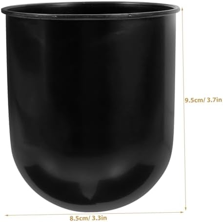 Amosfun 3Pcs Plastic Brush Holder Bathroom Cleaning Cup