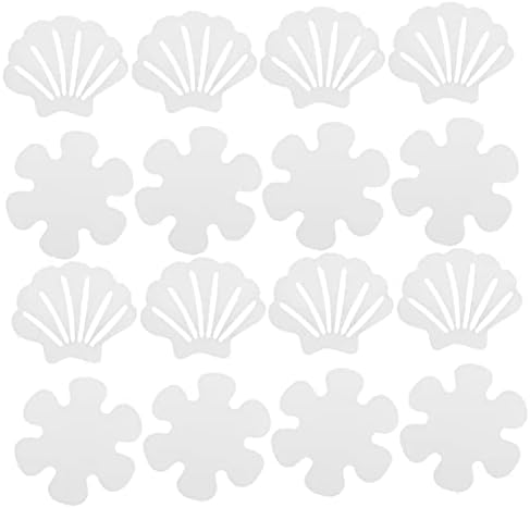 Healifty 2Sets Non Slip Bathtub Stickers with Flower Design