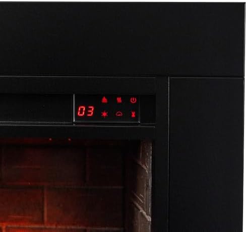 Modern Ember Uptown - Electric Fireplace Insert with Remote and Alexa Compatibility