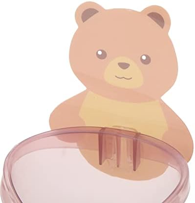 Space-Saving Wall-Mounted Toothbrush Holder Pink