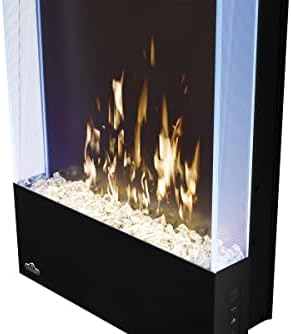 Napoleon Allure 38 Inch Electric Fireplace - Black