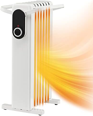 Tangkula 1500W Oil Radiator Heater with 3 Heat Settings