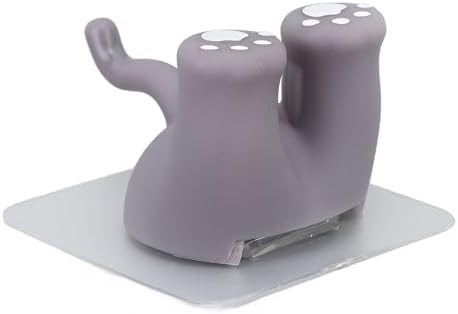 Pssopp 2Pcs Kitten Tail Toothbrush Holder for Kids