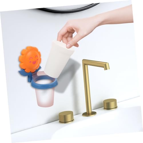 Didiseaon Adorable Toothbrush Cup Holder No Drill