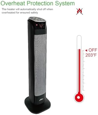WarmWave Deluxe 30 Ceramic Space Heater with Remote Control