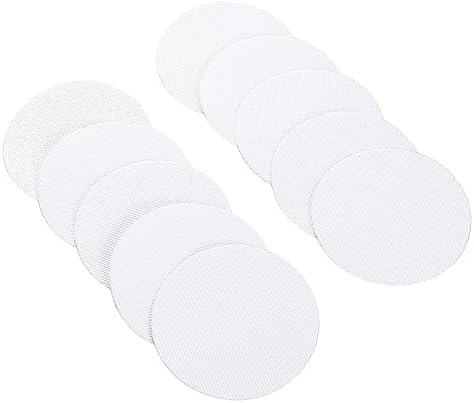 PRETYZOOM 10 Pcs 4x4 Anti-Slip Bathtub Stickers