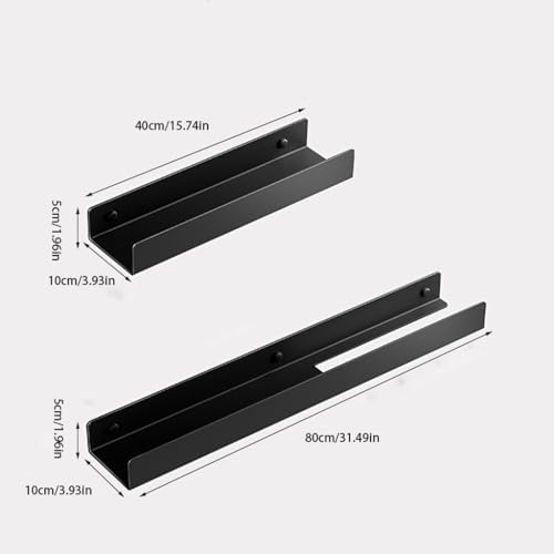 LOVULIFE Bathroom Storage Rack with Anti-Slip Guardrail