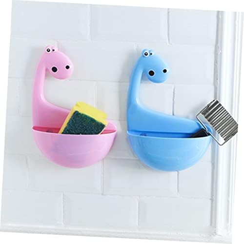 LIFKOME Suction Cup Dinosaur Toothbrush Holder