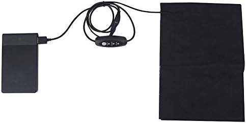 Zerone DC 5V USB Heated Pad with 3 Temperature Modes