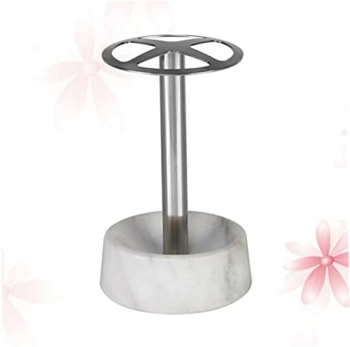 Ciieeo Toothbrush Holder Stand with Marble Base