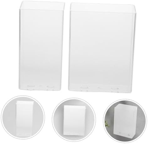 Cabilock 2pcs Wall Mount Toothbrush Holder Set