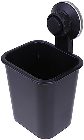 Bathroom Suction Cup Toothbrush Holder with Decorative Design