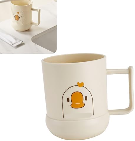 Haofy Cartoon Toothbrush Cup with Cute Design and Practical Use