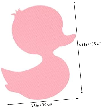 HAKIDZEL 24pcs Self-Adhesive Cute Duck Skid Bath Stickers