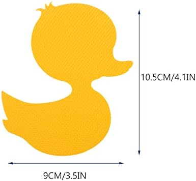 LUOZZY Bathtub Non-Slip Cartoon Duck Sticker