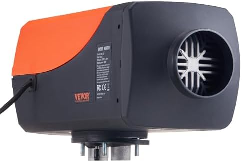 CooFel Diesel Air Heater with Remote Control and 10L Fuel Tank