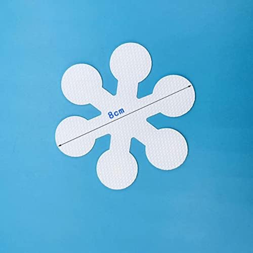 Alipis 20 Pcs Bathtub Non-Slip Stickers with Snowflake Design