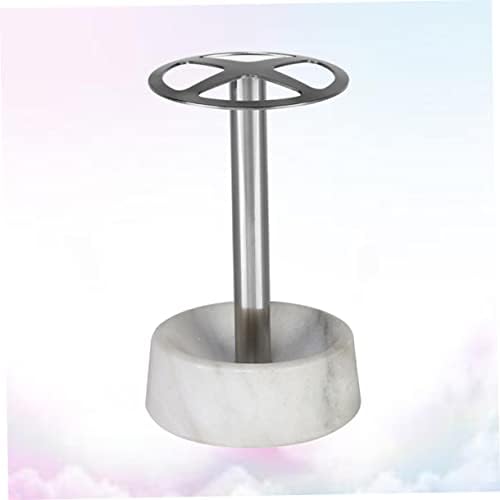 Amosfun Wall Mounted Toothbrush Holder with Marble Base