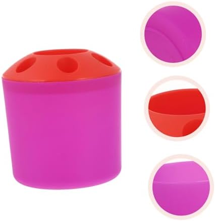 LIFKOME 4-Compartment Toothbrush Holder Organizer 1