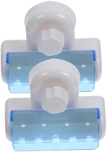 2pcs Suction Wall Mounted Toothbrush Holder for Family Bathroom Use