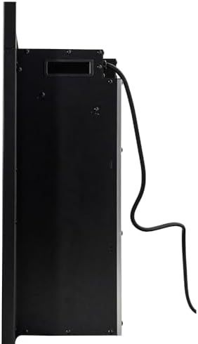 Modern Ember Uptown - Electric Fireplace Insert with Remote and Alexa Compatibility