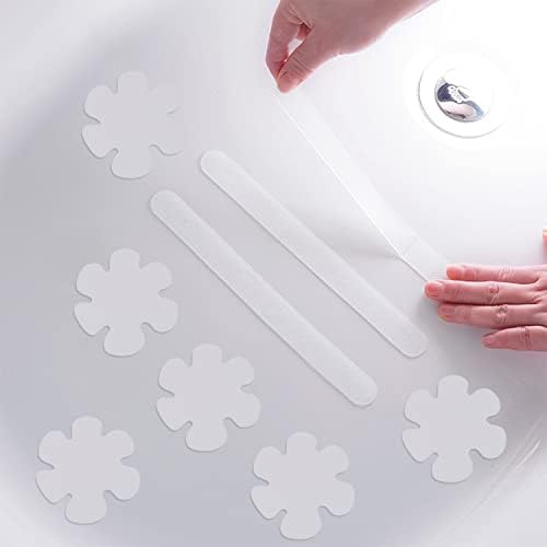 JANMIN 48pcs Non-Slip Stickers Bathtub Safety Decals