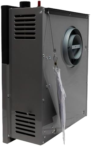 Comfort Glow 11000 BTU Natural Gas Wall Heater Gray