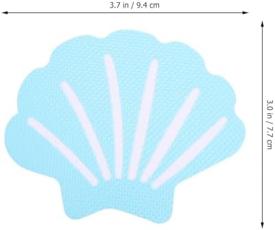 HOLIDYOYO Non-Slip Bathtub Stickers - 12pcs Shell Shaped Safety Treads