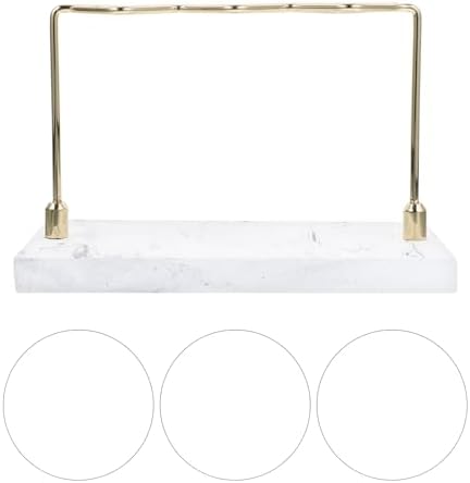 LIFKOME Marble Pattern Toothbrush Holder