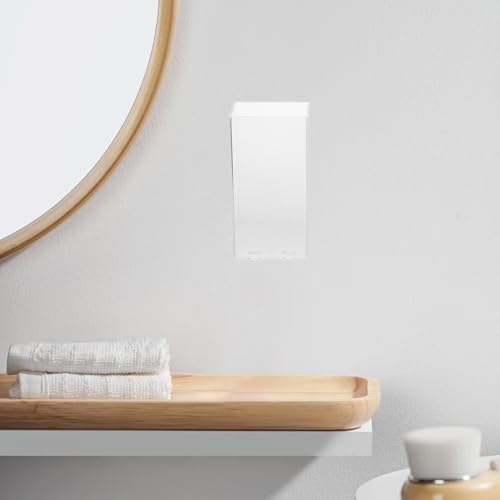BUGUUYO 2pcs Wall Mounted Toothbrush Holder with Dispenser