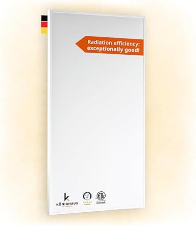Knighaus Infrared Wall Heater - Efficient Quiet